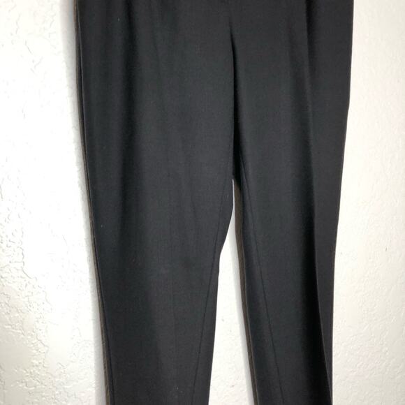 Akris Punto black wool blend trouser pants size US 8 - Picture 3 of 16